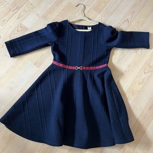 Janie and Jack Navy blue dress